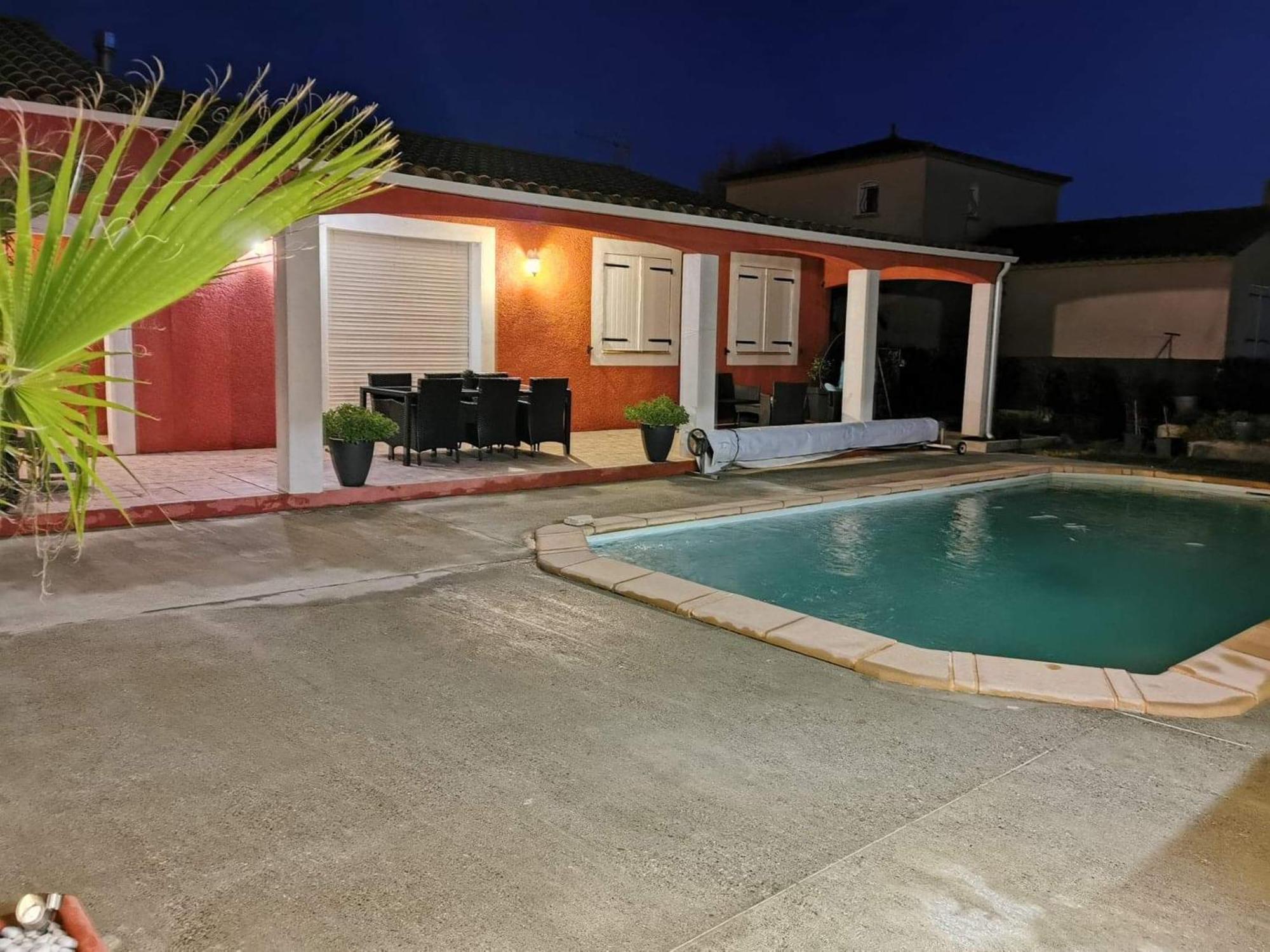 Villa Elegante A Carcassonne Avec Jardin Et Jacuzzi Exterior foto