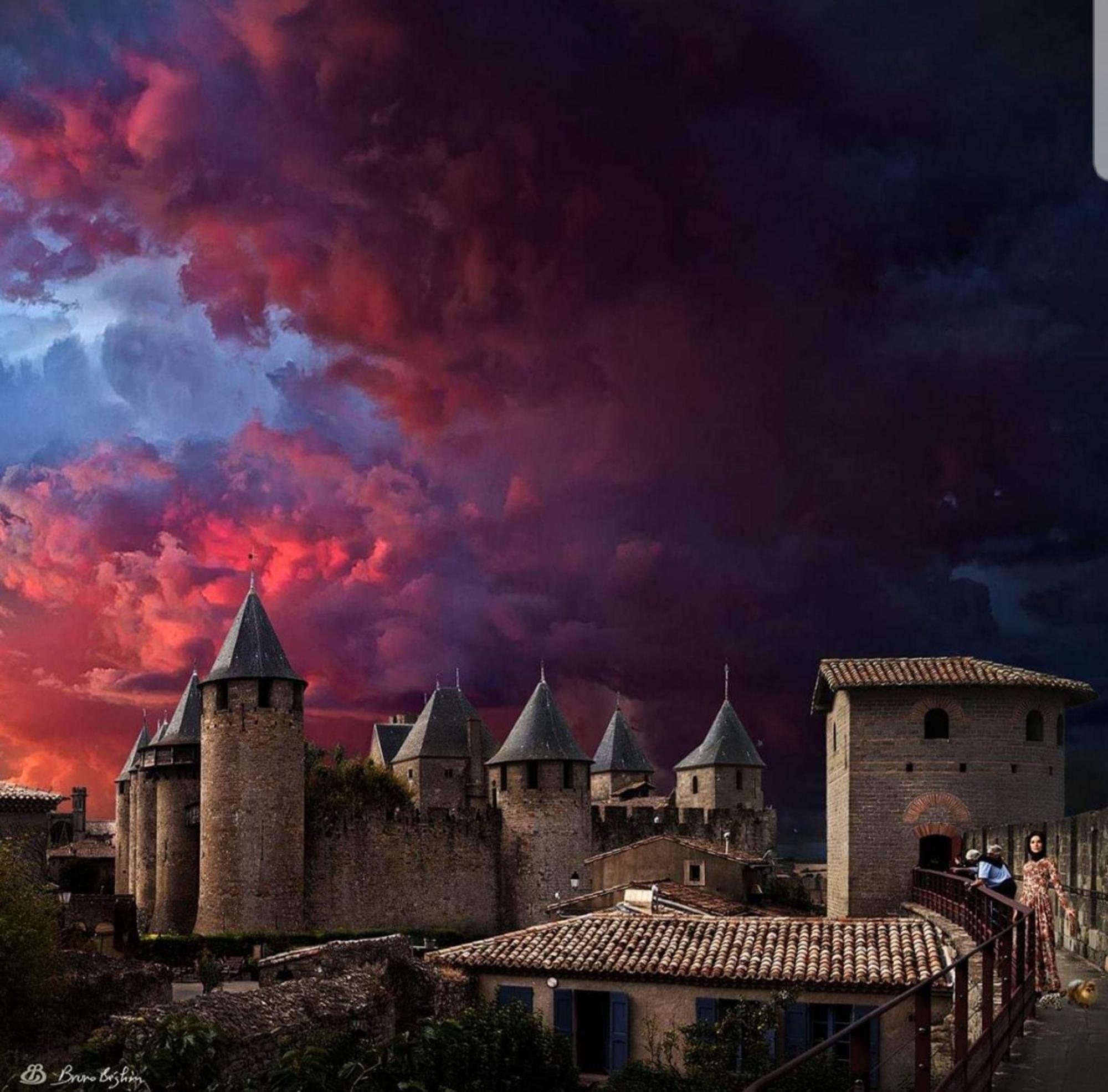 Villa Elegante A Carcassonne Avec Jardin Et Jacuzzi Exterior foto